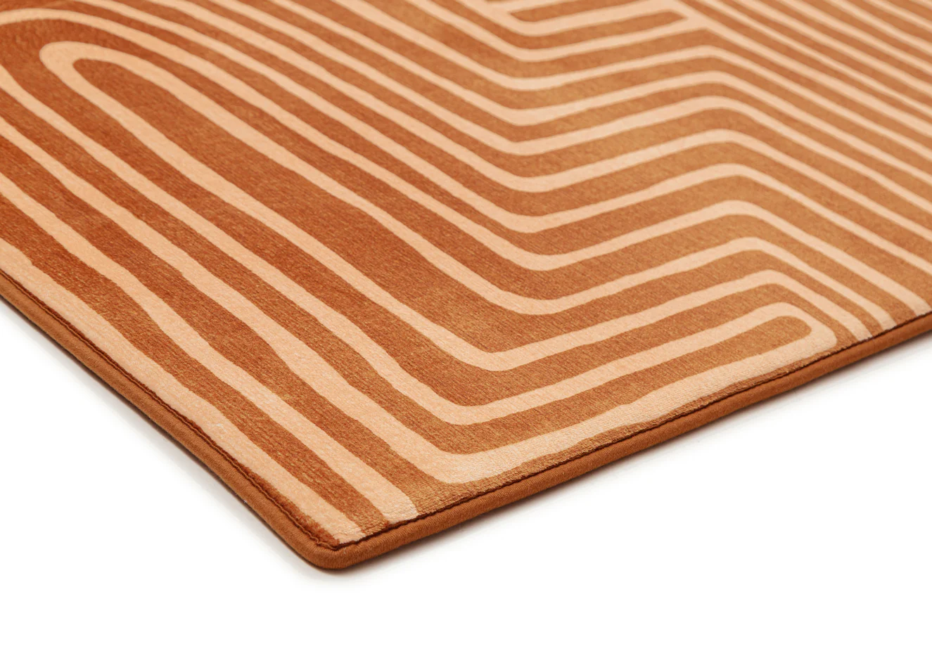 Alef Terracotta Abstract Rollie Pollie Playmat - Image 6