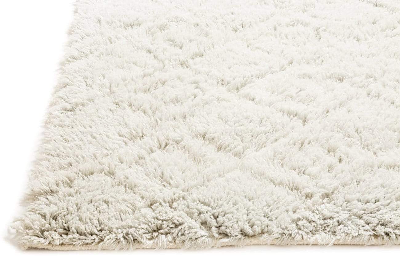 Alina Diamond Pattern Berber Wool Shag Rug - Image 18