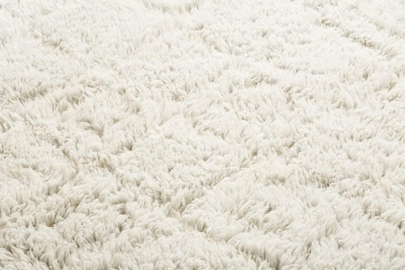 Alina Diamond Pattern Berber Wool Shag Rug - Image 19