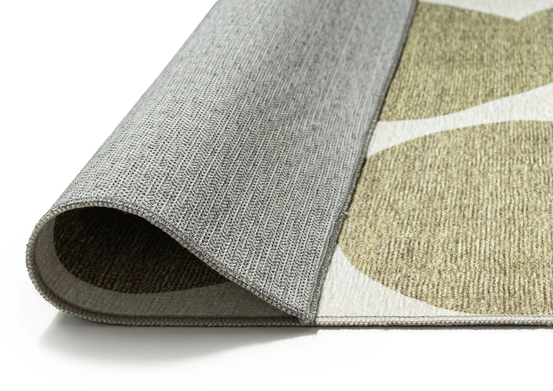 Brynne Green Ivory Indoor Outdoor Washable Rug - Image 8