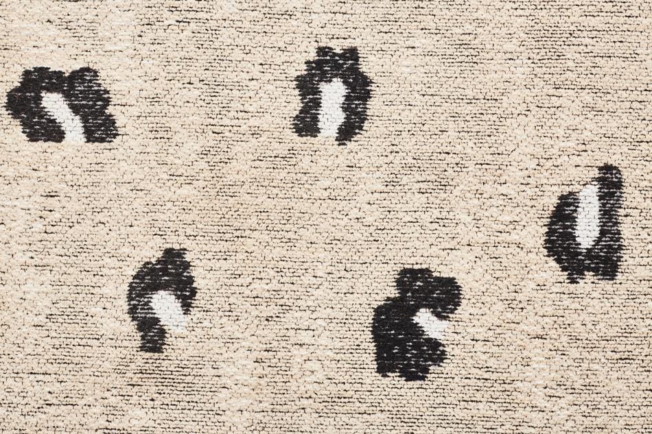 Candice Beige Leopard Animal Pattern Rug - Image 11