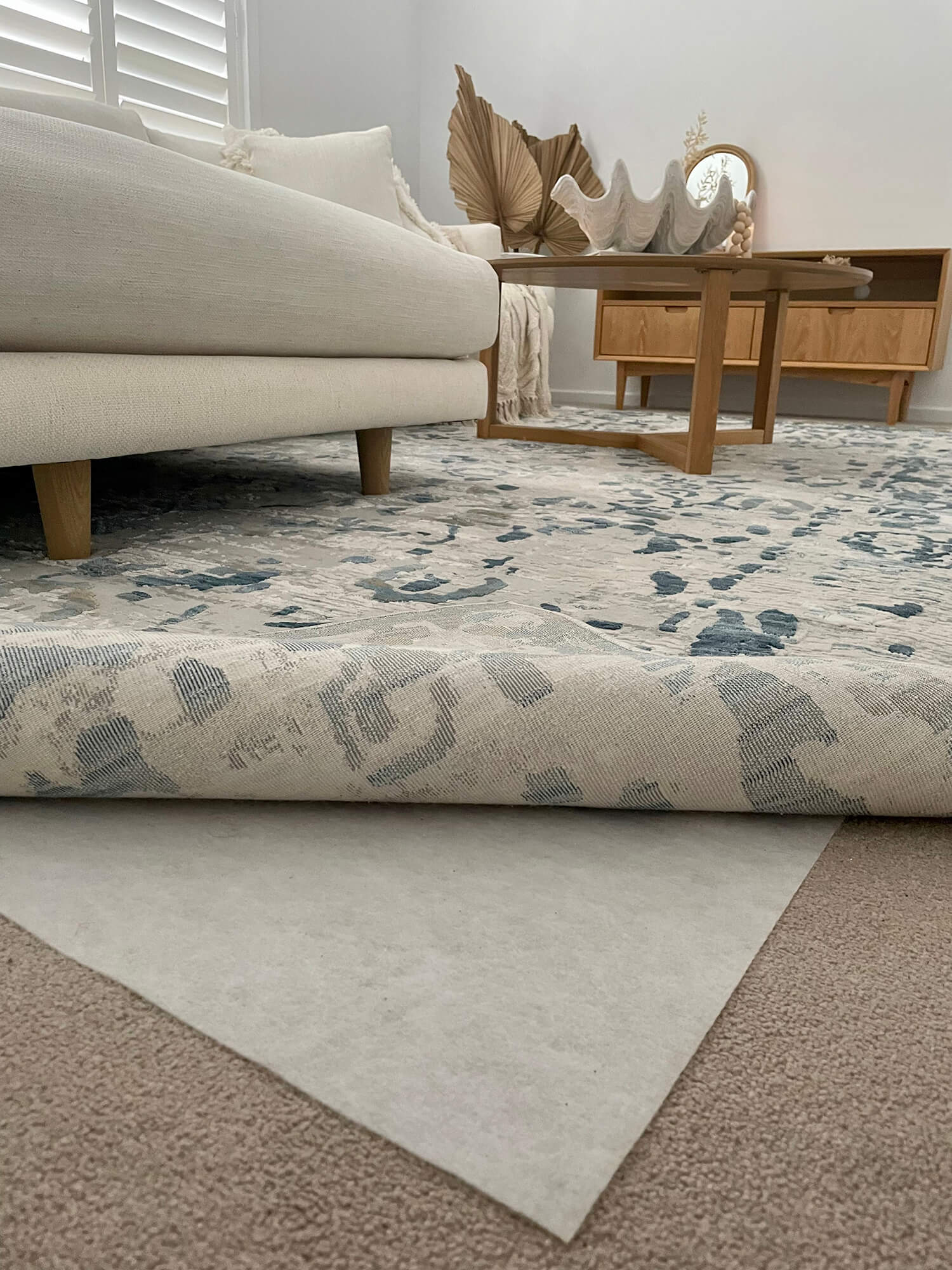 Cloud Recycled Material Anti-Slip Rug Pad / Underlay - Image 3