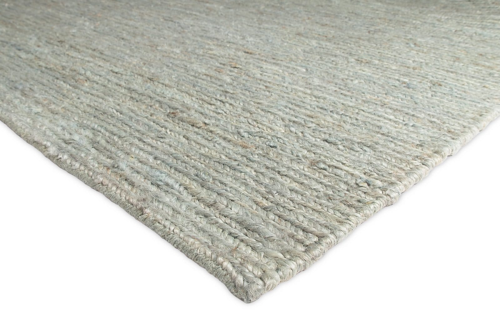 Clover Brown And Green Braided Jute Rug - Image 10
