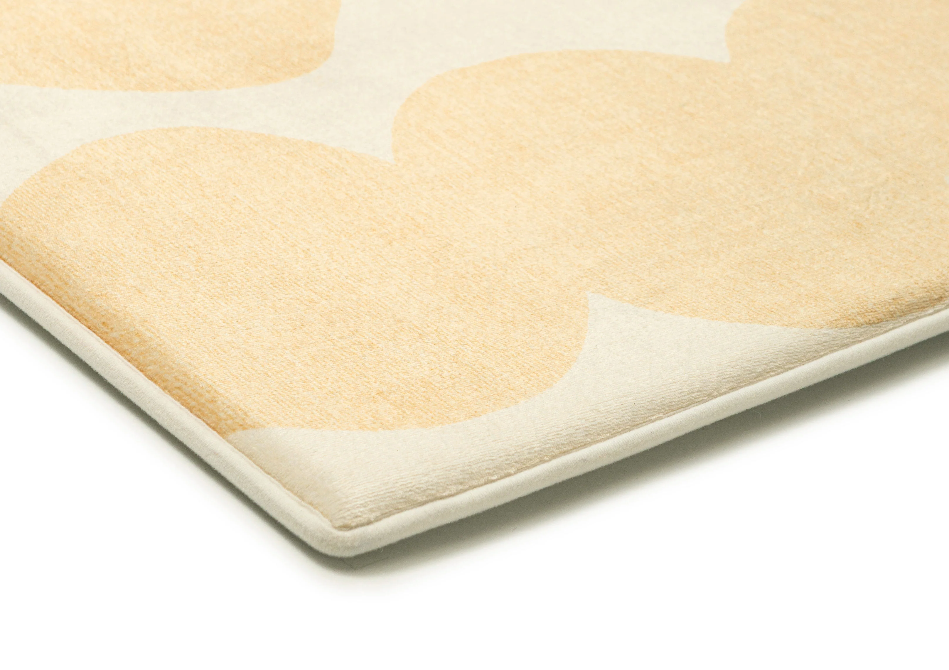Cree Yellow and Beige Abstract Rollie Pollie Playmat - Image 2