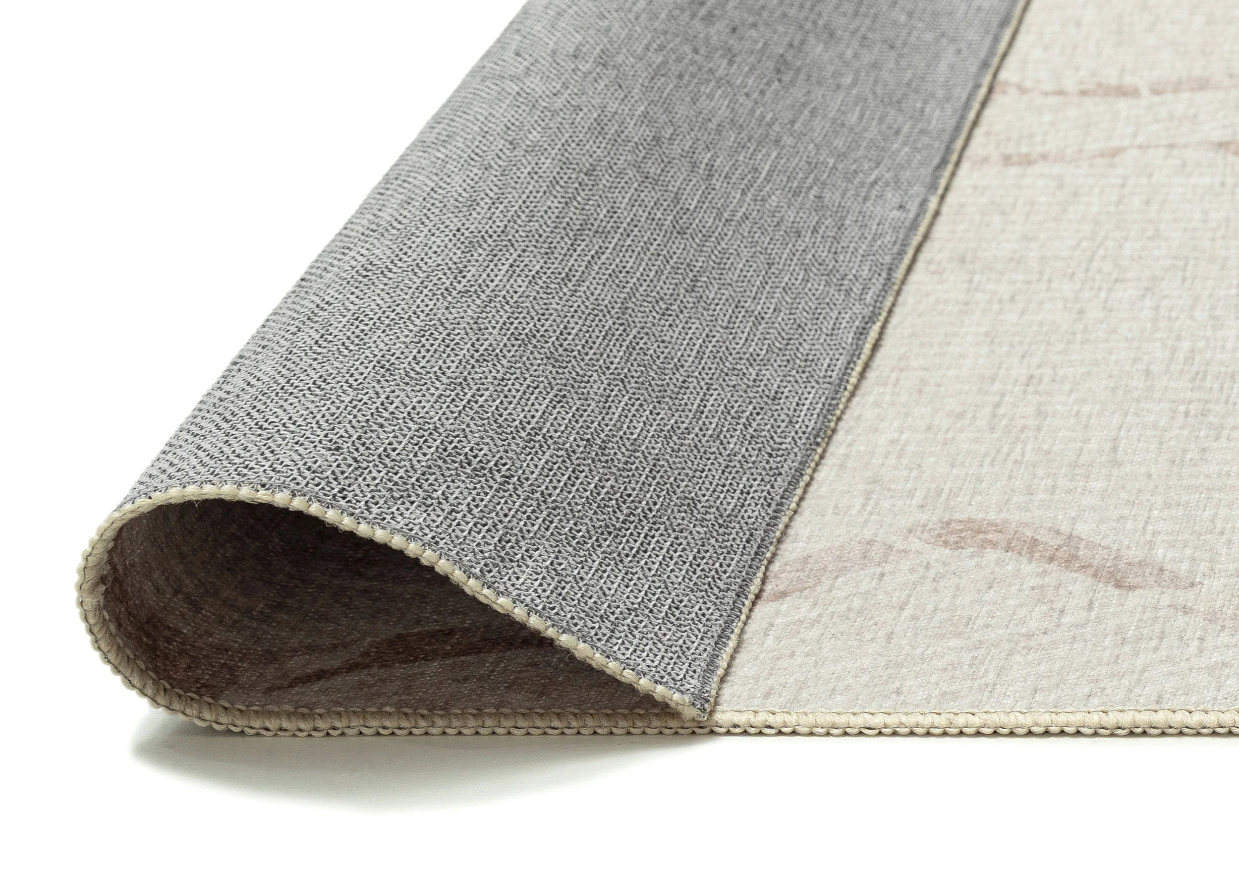 Cyra Soft Beige and Warm Taupe Indoor Outdoor Rug - Image 4