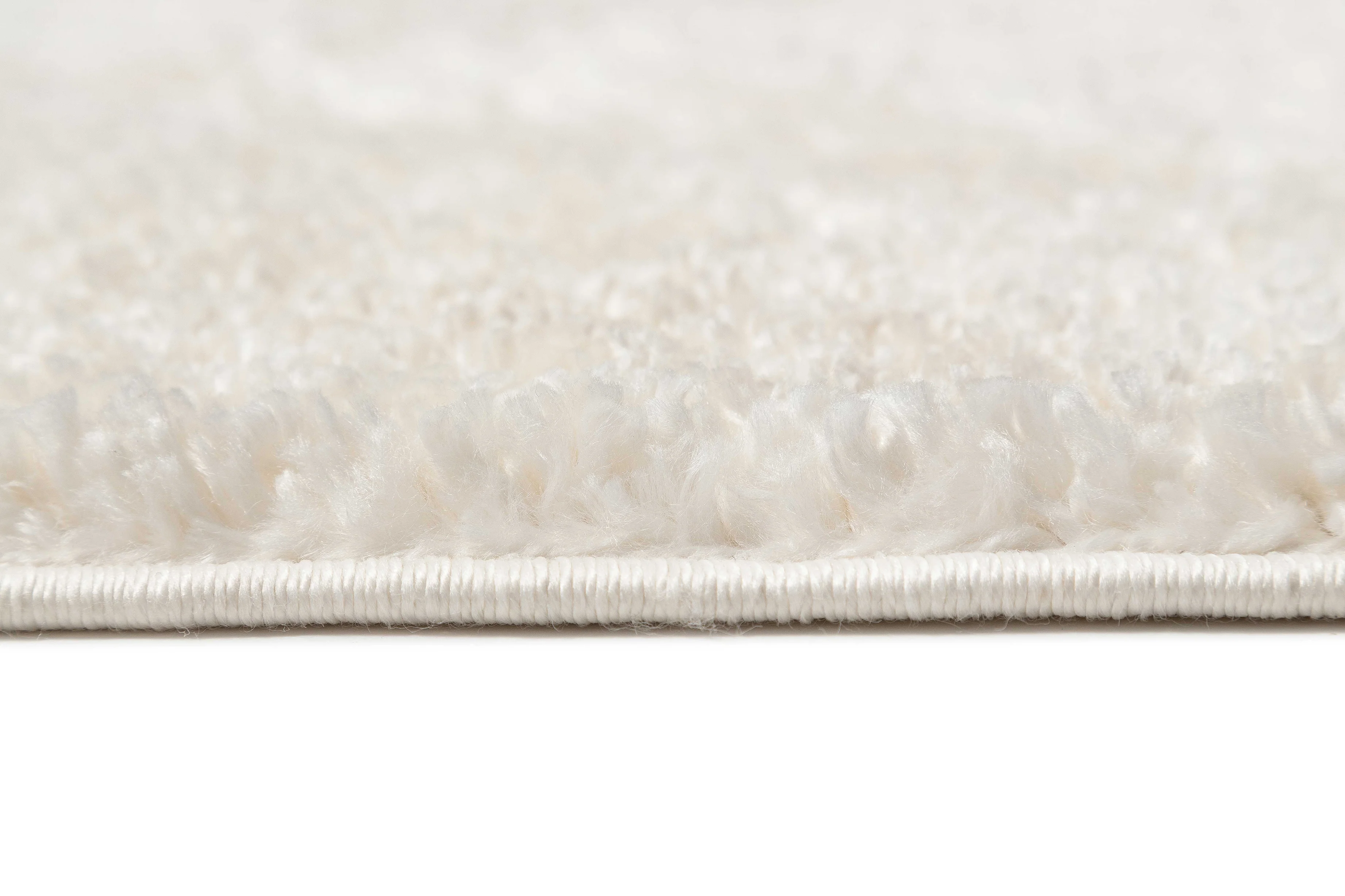 Elmira Ivory Cream Diamond Tribal Rug - Image 8