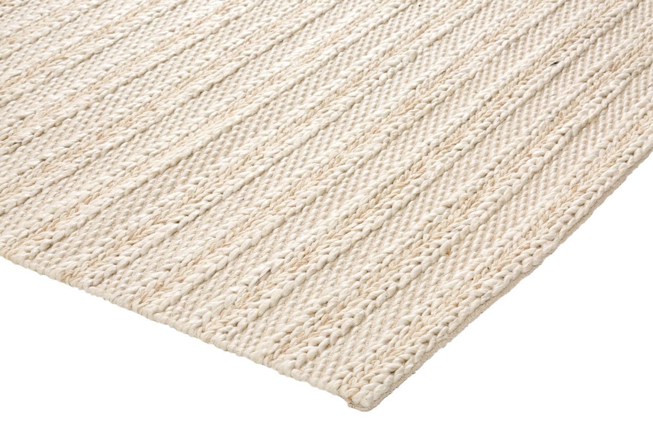 Isabella Marbled Ivory and Beige Braided Rug - Image 17