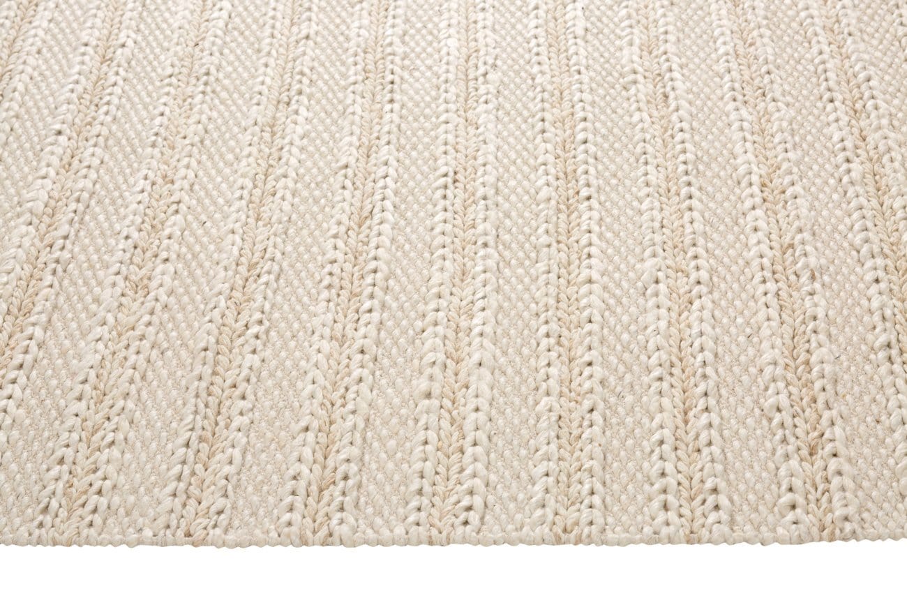 Isabella Marbled Ivory and Beige Braided Rug - Image 18