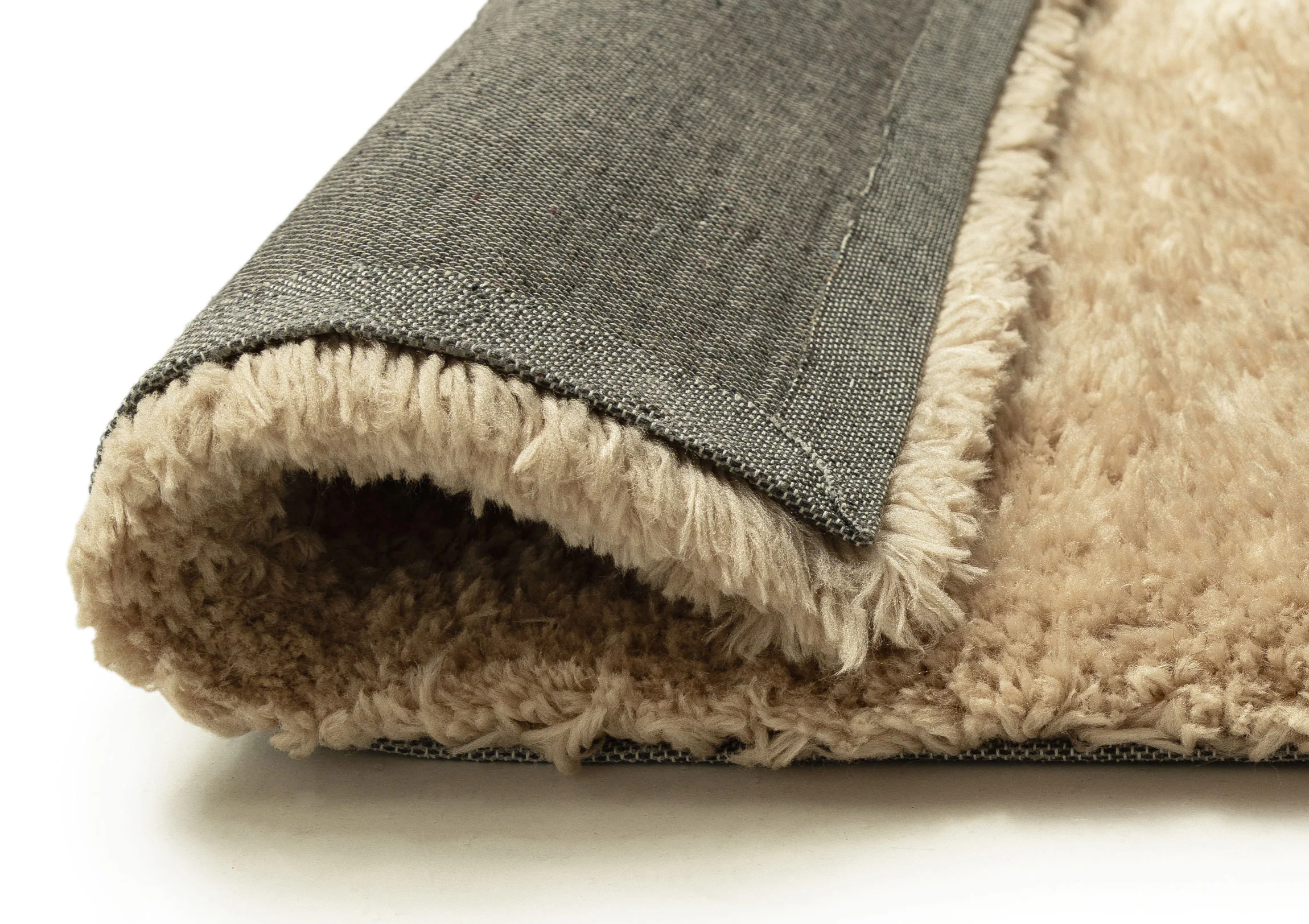 Kateena Beige Shag Rug - Image 9