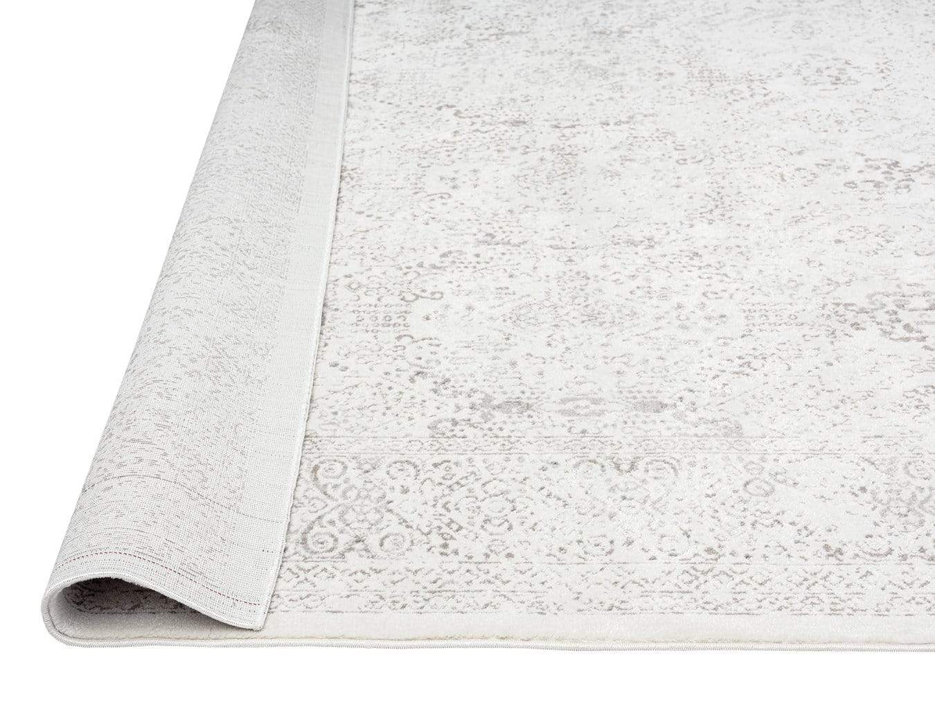 Madison Ivory And Grey Traditional Distressed Rug - Image 17