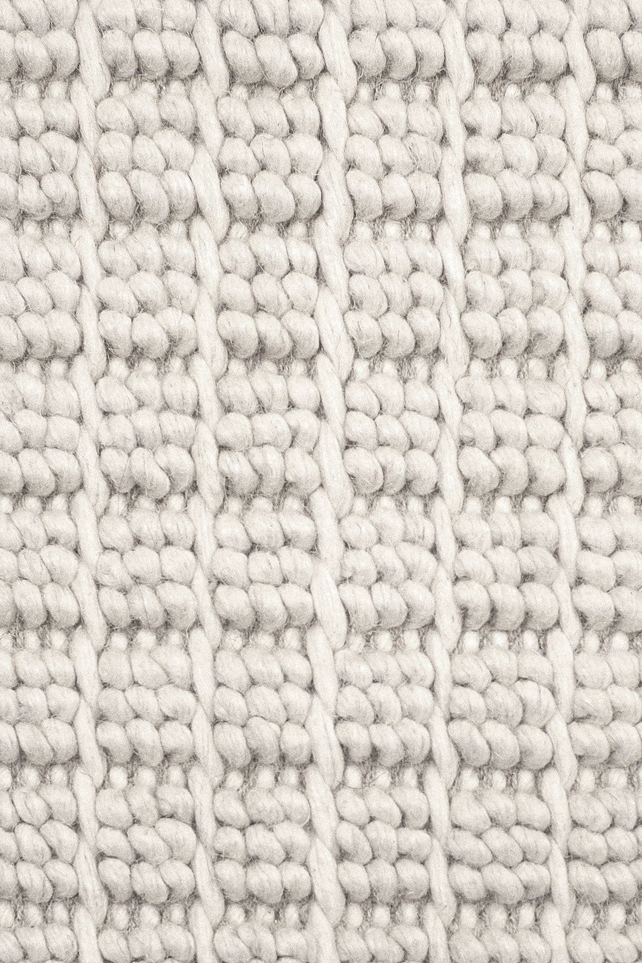 Paige Ivory Looped Wool Blend Rug - Image 4