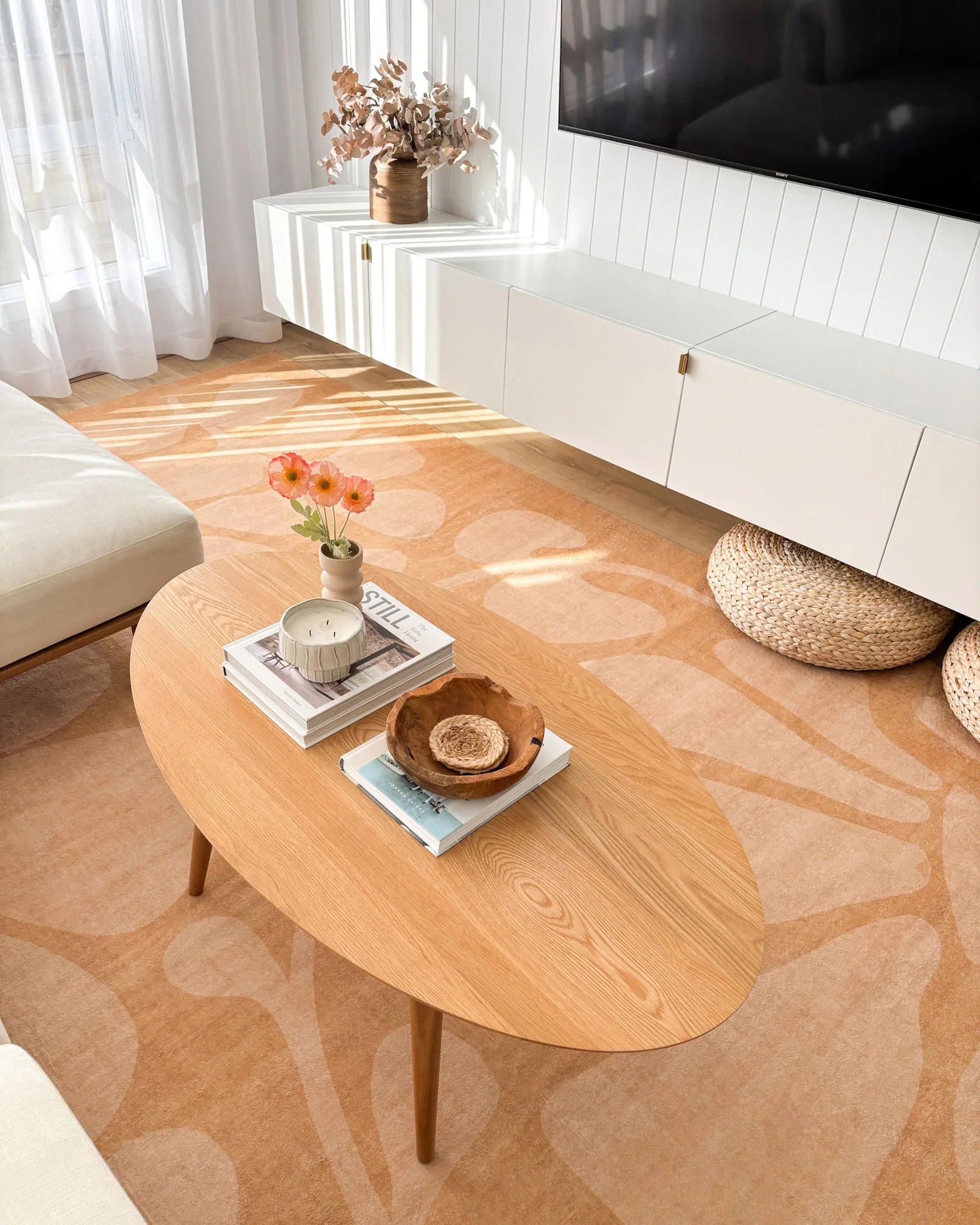 Shahi Beige Botanical Washable Rug - Image 2