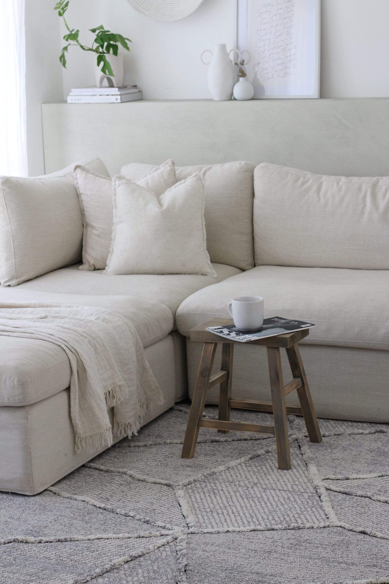 Soraya Grey Abstract Textured Rug - Image 4